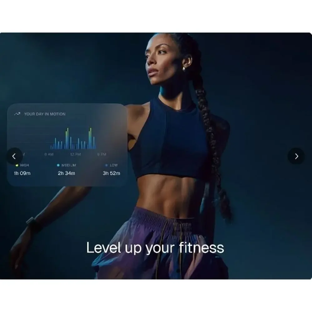 Pulse Series One Gunmetal Founder Edition Set Fitness Activity Tracker by Makina